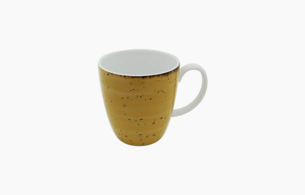 CANECA 330ML RUSTICO AMARELO